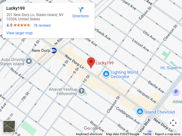 Location, 201 New Dorp Ln, Staten Island, NY 10306, United States